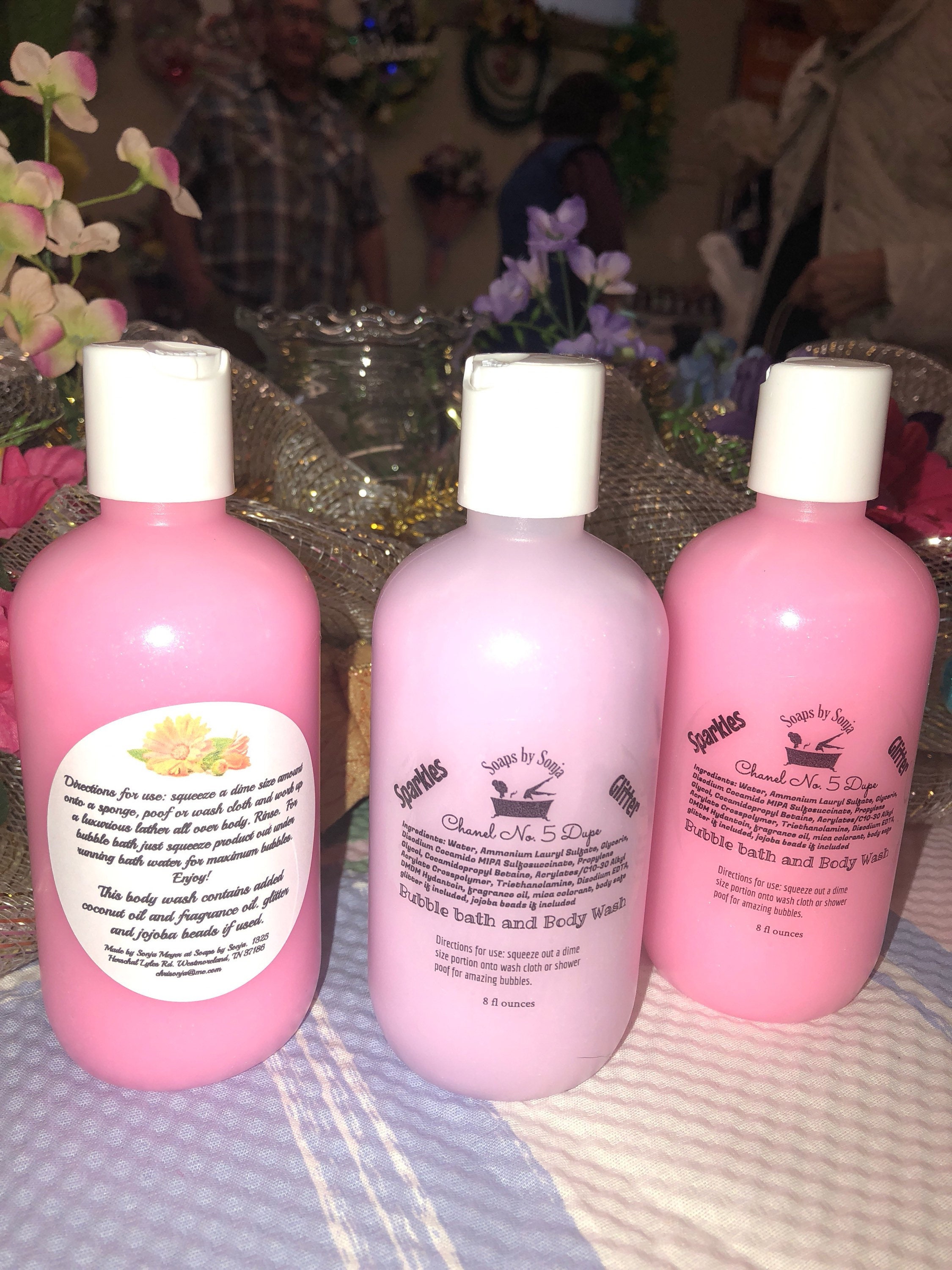 Sparkles and Glitter Scented Bubble Bath and Body Wash 8 