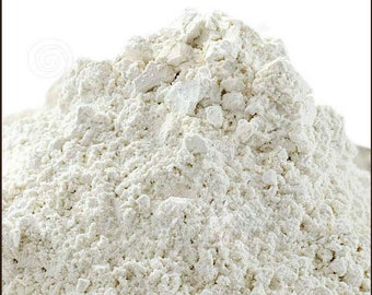 White kaolin clay for masks, soap making, skin care recipes, detox mask, mud clay mask, kaolin clay mud mask, bath bomb ingredient