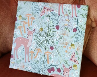 Gift Wrapping Paper Sheets Wombat Kangaroo /& Koala Wrapping Paper FSC Certified Wrapping Paper