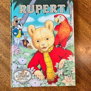 Classic Children&#39;s Book Rupert Vintage Literature for Kids