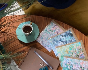 Pack of 5 Art Greeting Cards
