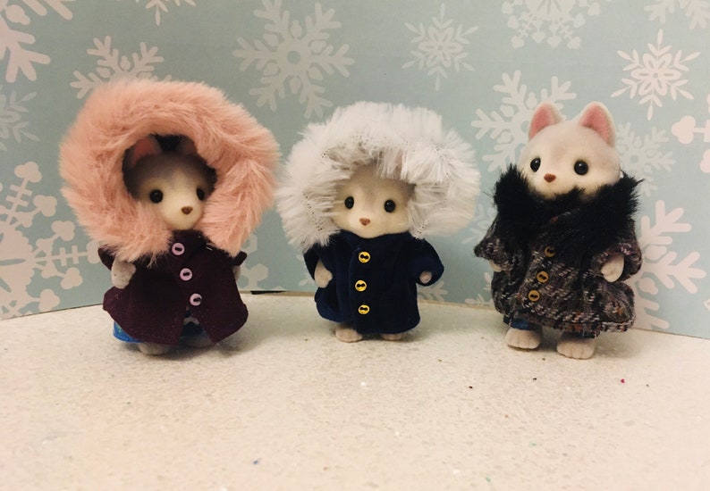 Winter Coats for Calico Critters