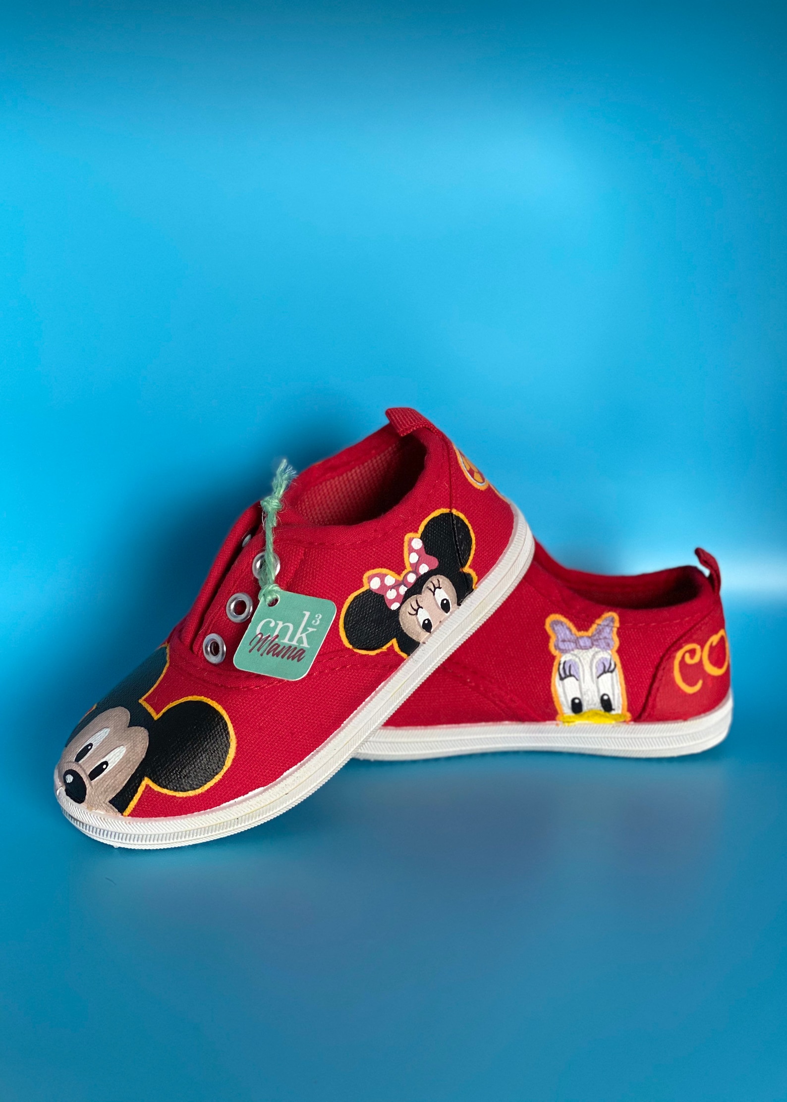 Zapatos inspirados en Mickey Mouse & Friends pintados a mano | Etsy