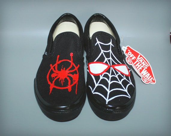 spiderman custom vans