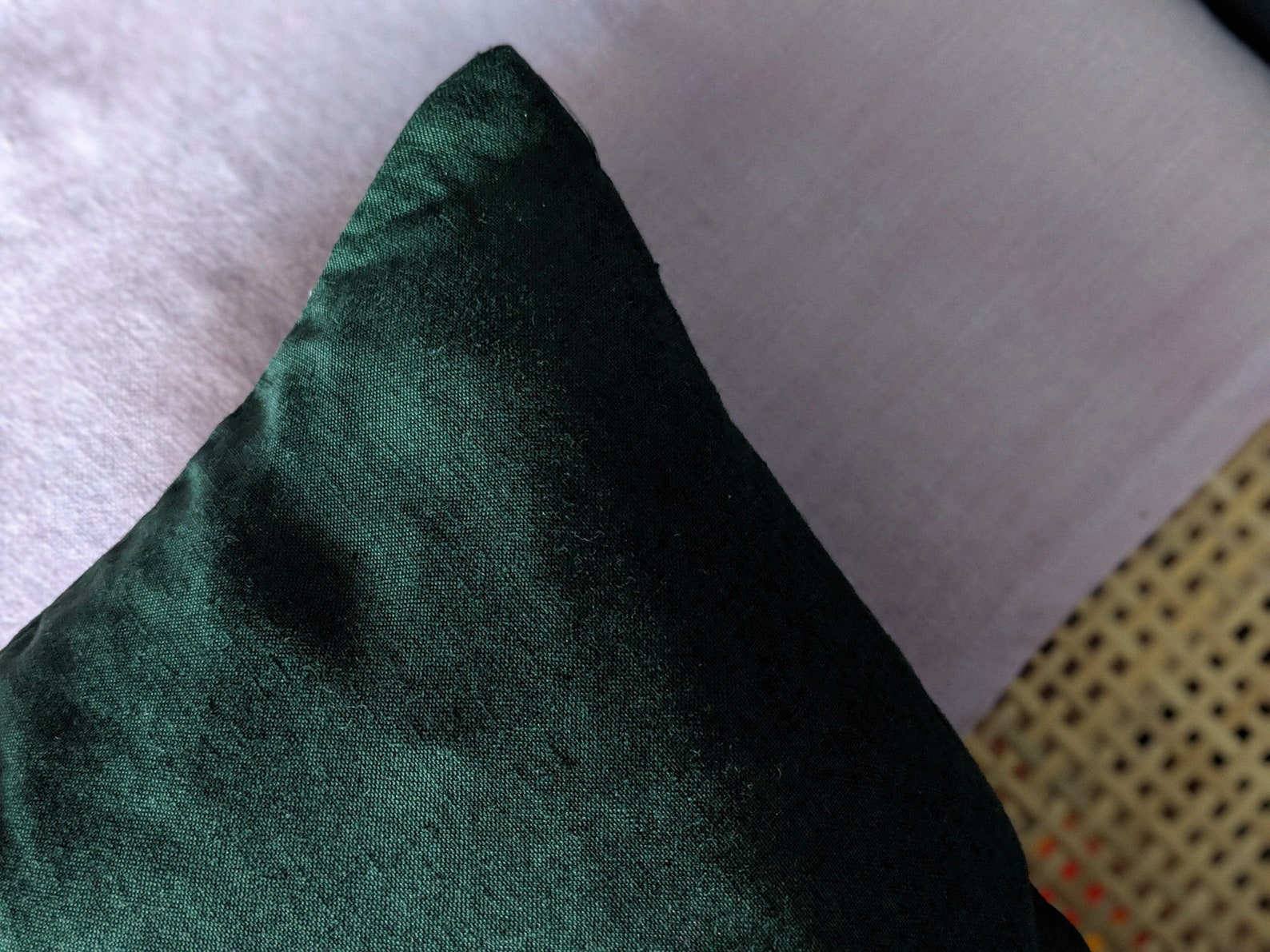 Green Linen Cushion Cushion Green Linen Pillow Pure Linen Etsy