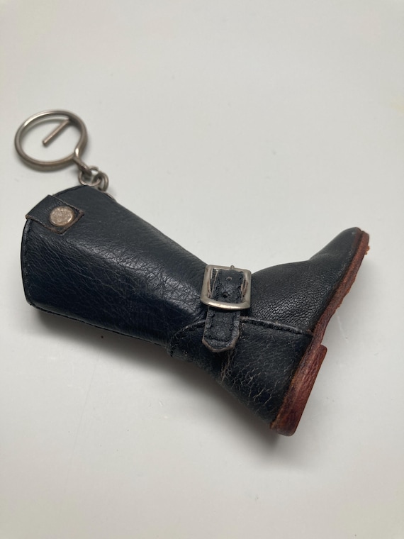 Riding boot, Leather Boot, key chain, Motorcycle … - image 1