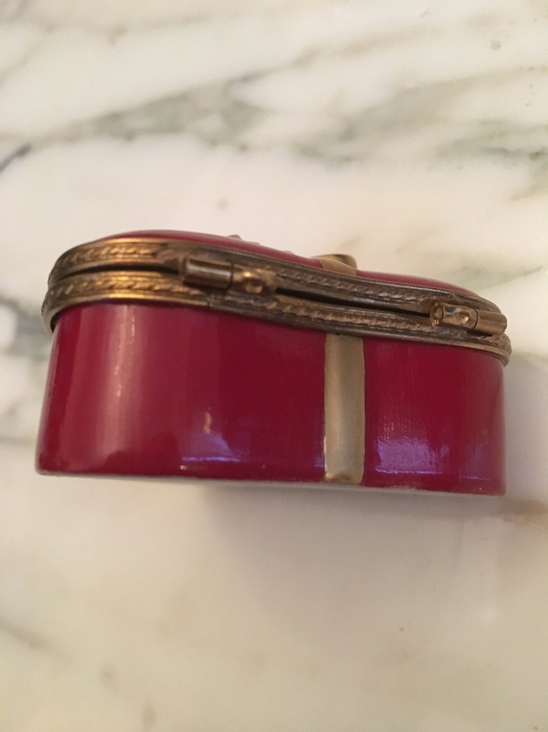 Limoges Chocolates Limoge Heart Box Signed Rochard Etsy