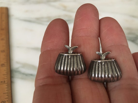 Creel screw earrings, SS Fishing earrings, Beau S… - image 7