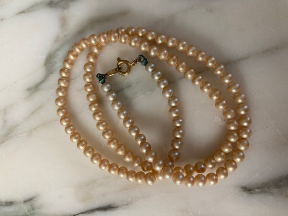 Broken Pearl Necklace in GOLD-PEARL-MULTI | Vivienne Westwood®