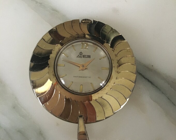 Lady Nelson Watch Swiss Wind up Watch Vintage Etsy