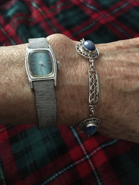 Vintage Seiko, Ladies Wrist Watch, Bracelet watch… - image 9