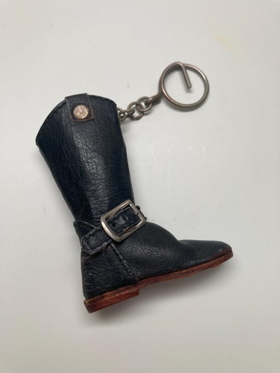 Riding boot, Leather Boot, key chain, Motorcycle … - image 2