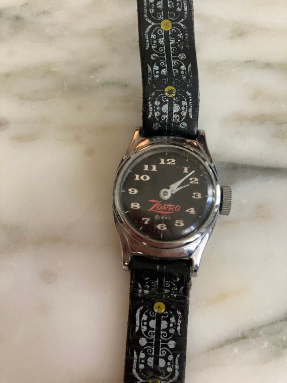 Vintage Zorro Watch, Walt Disney Productions, 1950s TV Shows