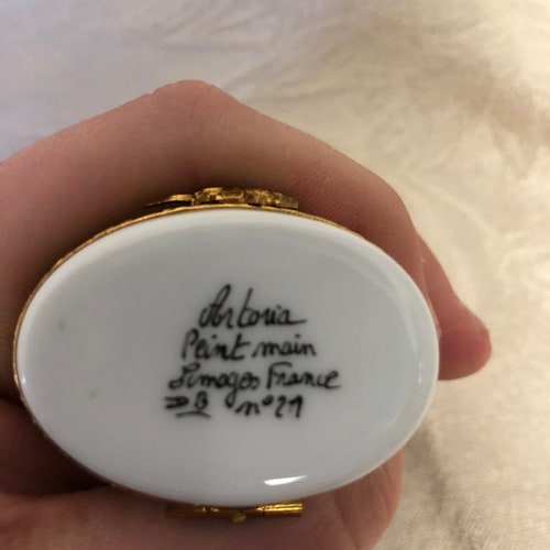 Limoges Box, Authentic, Christmas shops Mouse, French Limoges, Hand-painted, Porcelain Box, Limoges Christmas, signed Limoges, master Artisans