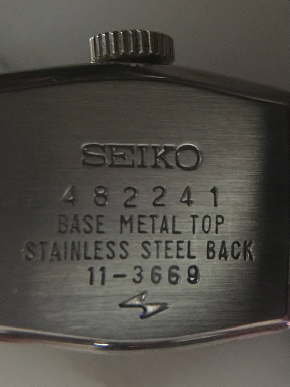 Vintage Seiko, Ladies Wrist Watch, Bracelet watch… - image 8