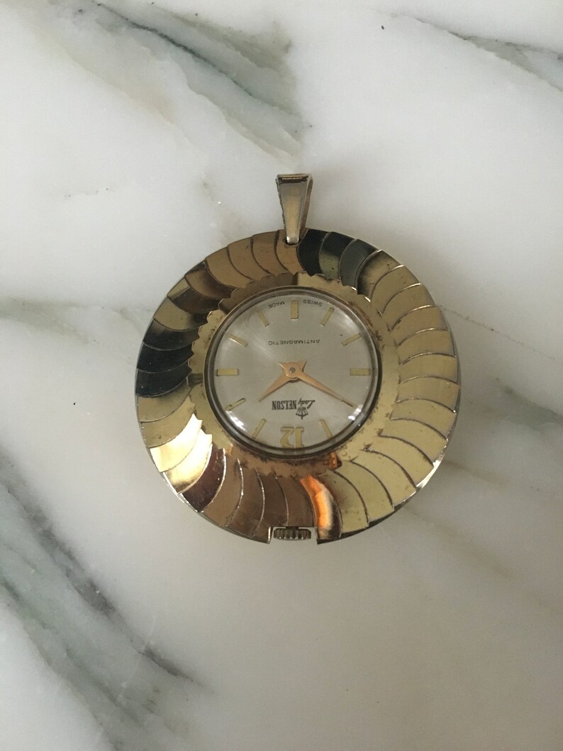 Lady Nelson Watch Swiss Wind up Watch Vintage Etsy