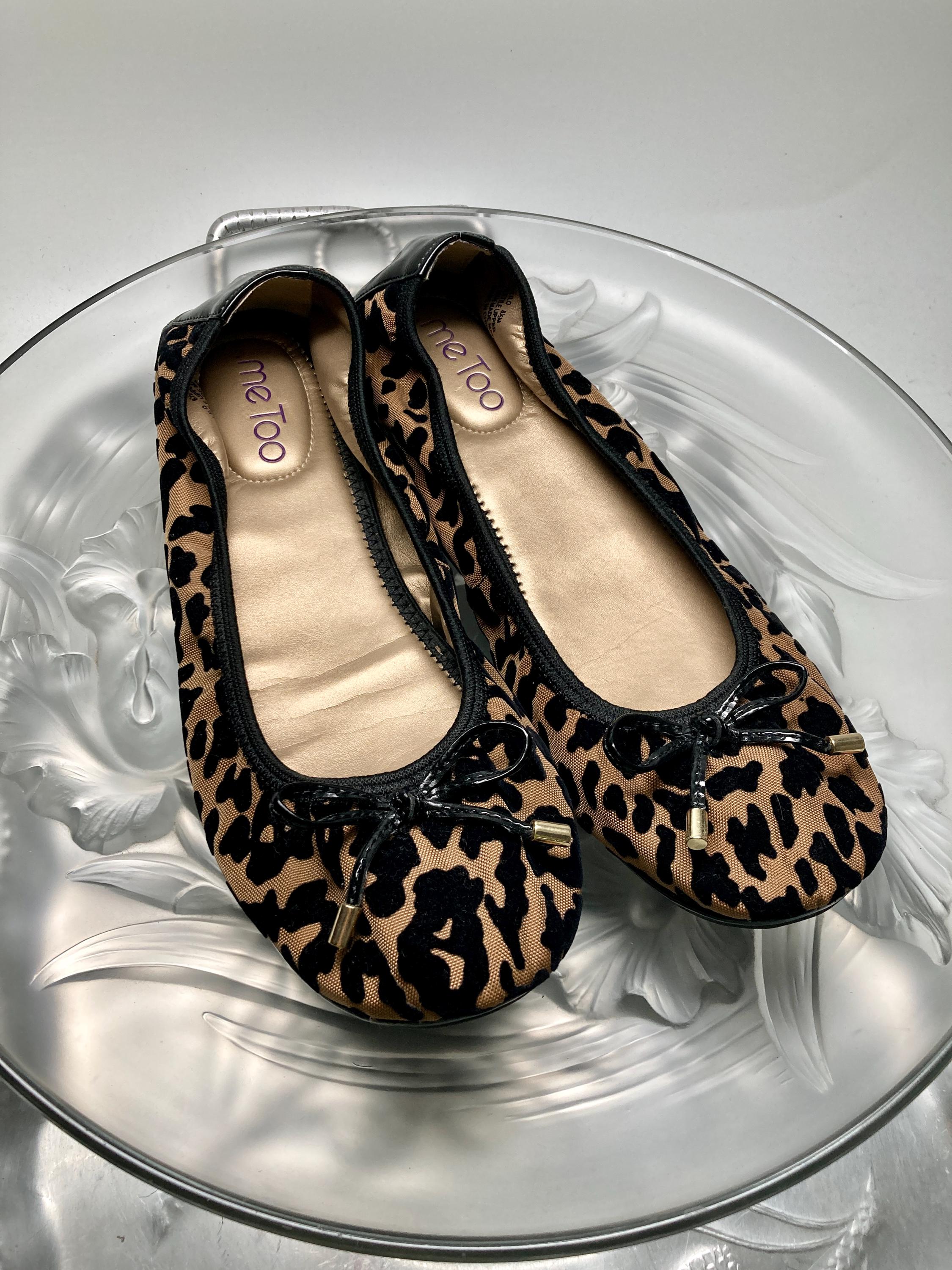 Buy me too leopard flats Store Black Friday
