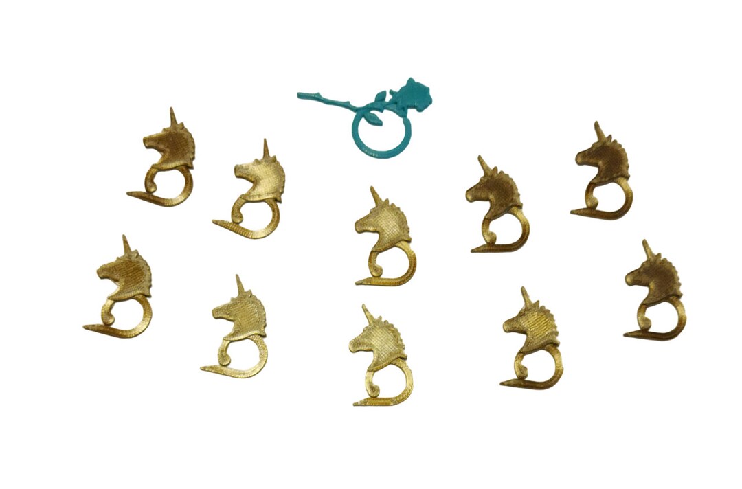 Unicorn Stitch Markers/crochet Stitch Makers/set of 10 Etsy