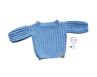 CROCHET PATTERN/Loveland Baby Sweater Pattern/PDF Pattern