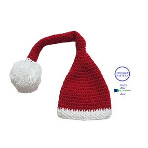 CROCHET PATTERN/Santa Hat Pattern/PDF File Only