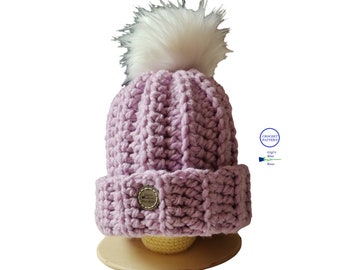 Häkelanleitung/Chunky Chip Chunky Hat Pattern/PDF Pattern Only