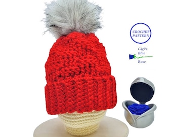 CROCHET PATTERN/Destiny's Basket Weave Hat Pattern/PDF Pattern Only