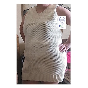 CROCHET PATTERN/Simply Plain Dress Pattern/PDF Pattern