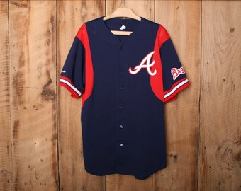 atlanta braves practice jersey