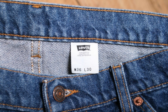 Sz. 35x30 | Vintage LEVI'S 517 Orange Tab Bootcut… - image 6