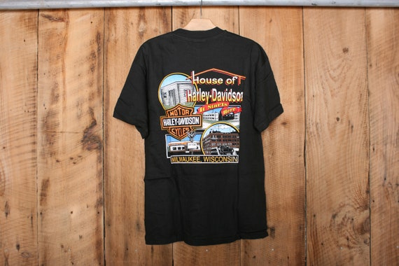 Sz. L (fits M) | Vintage HARLEY DAVIDSON Milwaukee 'the Tradition