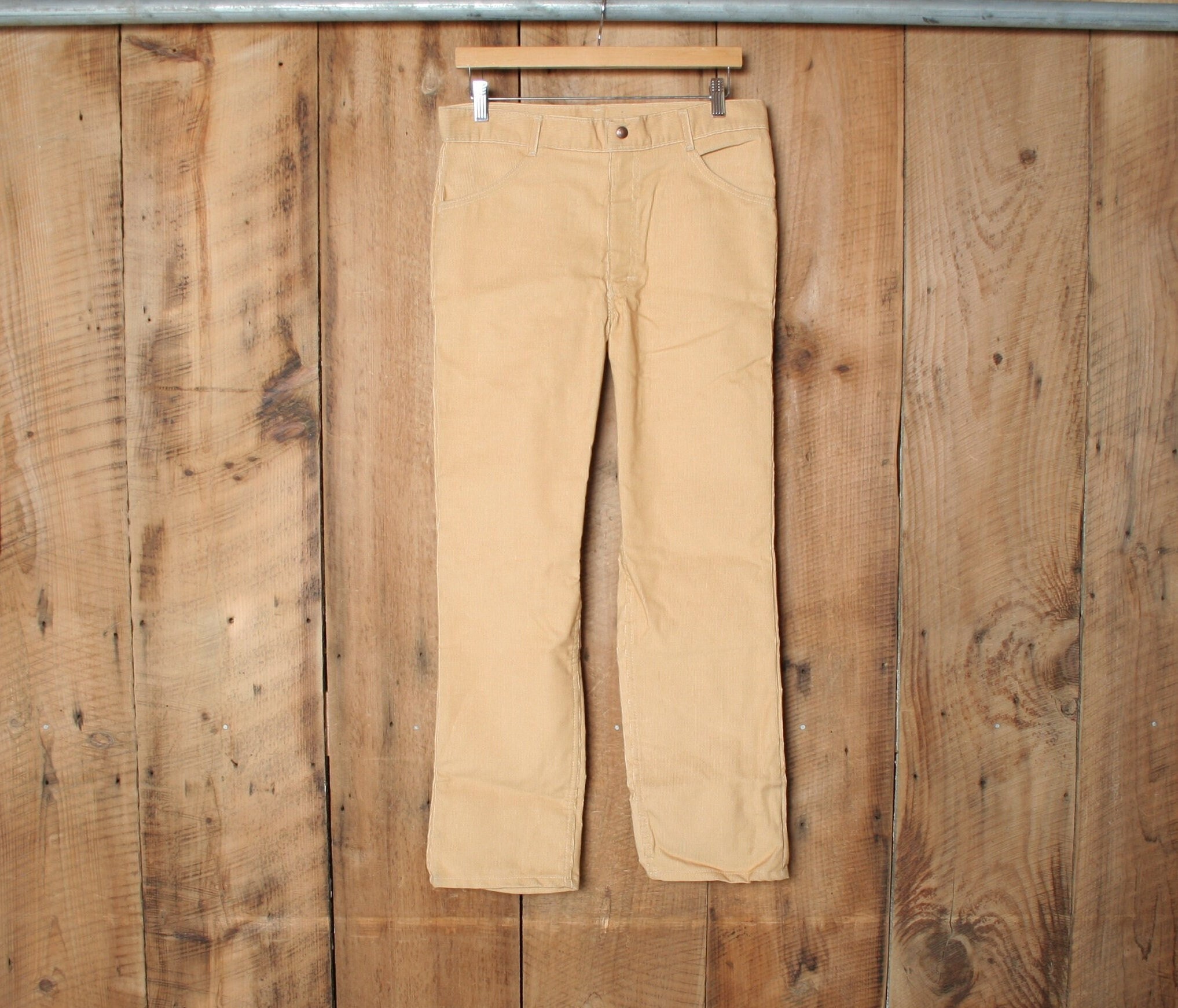Pantalon Homme En Velours Côtelé (corde) Sears - Couleur Marron - Taille 36/31 - Neuf Avec étiquette