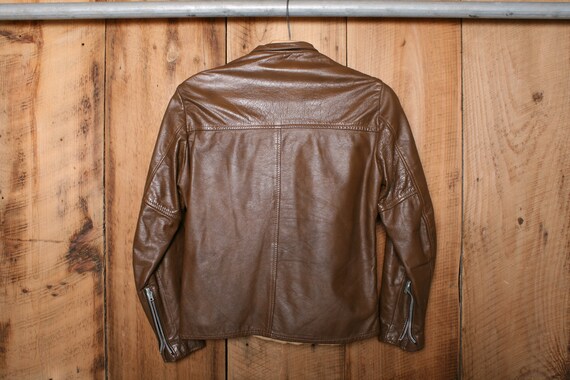 Women's Sz. XS/S | Vintage AMF Harley Davidson Caramel Brown