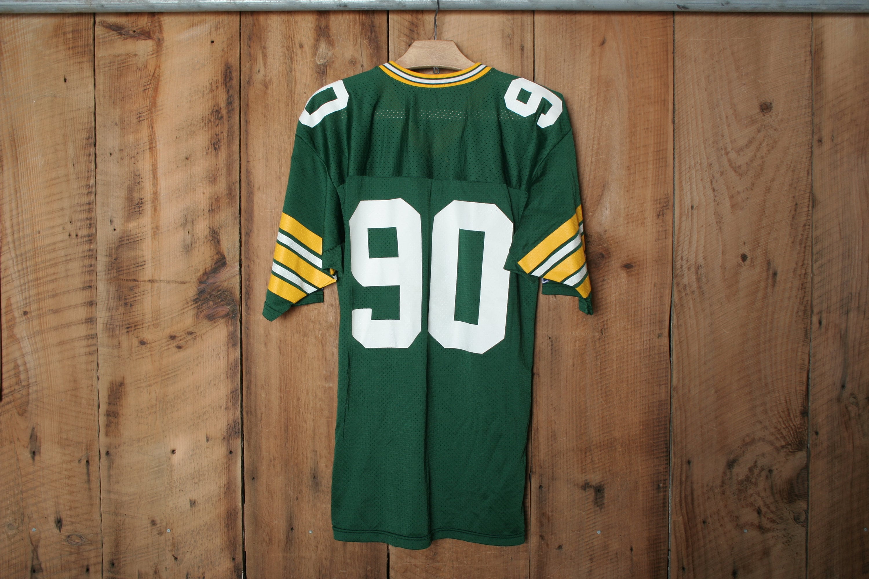 ビンテージ 90s NFL PACKERS メンズM ユニフォーム　ゲームシャツ Sz. 40 (XS/S) | Vintage 90's CHAMPION Green Bay Packers #90