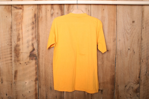 Sz. M/L | Vintage 70's SOFFE ATHLETIC Yellow 50/5… - image 2