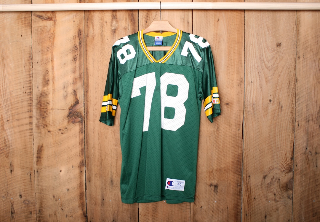 Sz. 40 | Vintage 90's CHAMPION Green Bay Packers Ross Verba #78