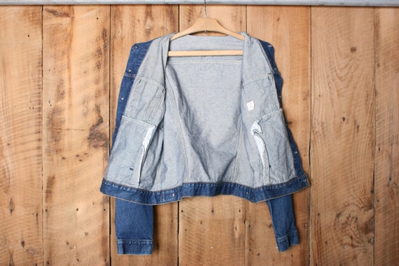 Sz. 50L | Vintage LEVI'S Model 71506-0216 Blue De… - image 3