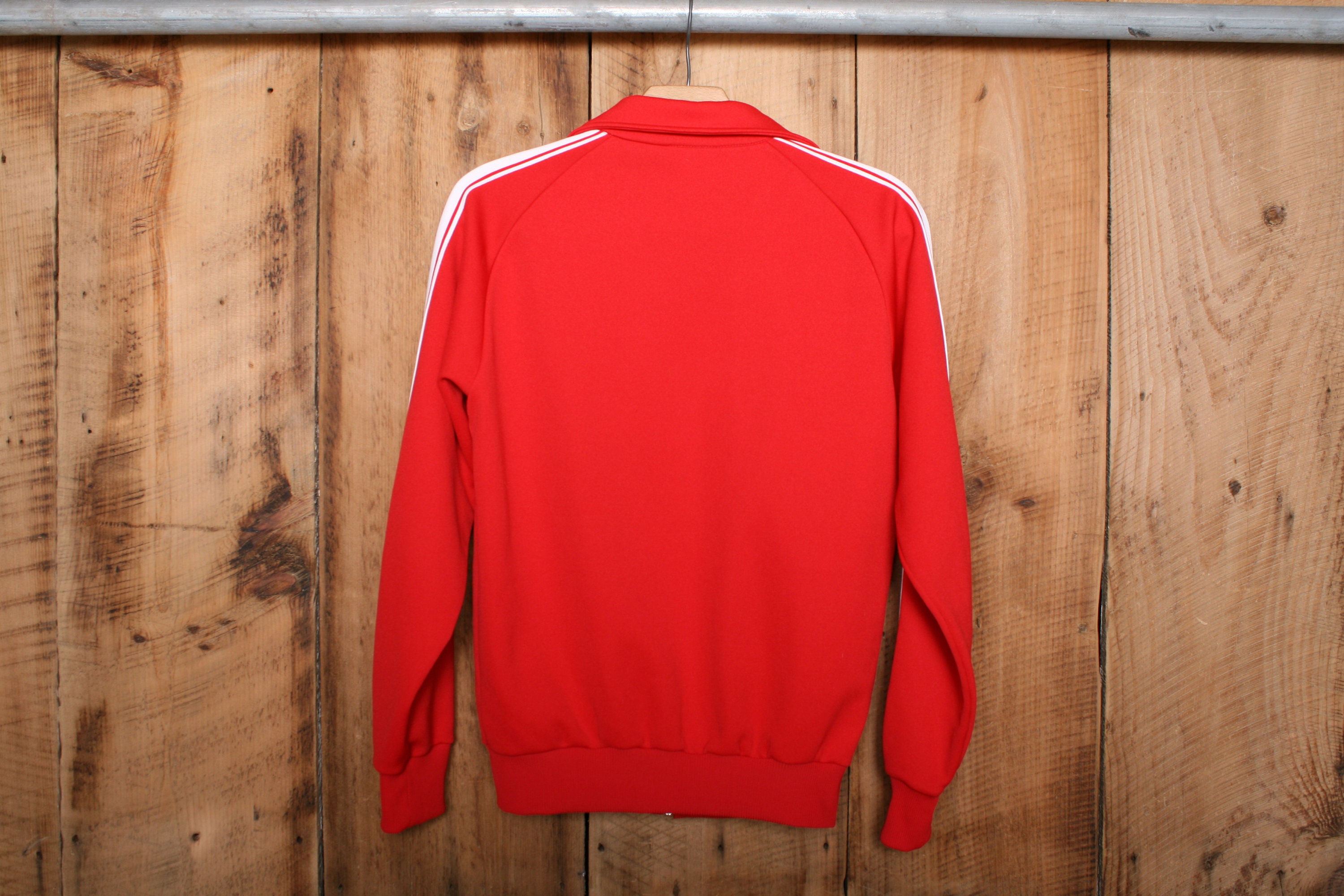 Sz. S | Vintage ASICS TIGER Red & White Striped Arm Triple Sz. S | Vintage ASICS TIGER Red & White Striped Arm Triple