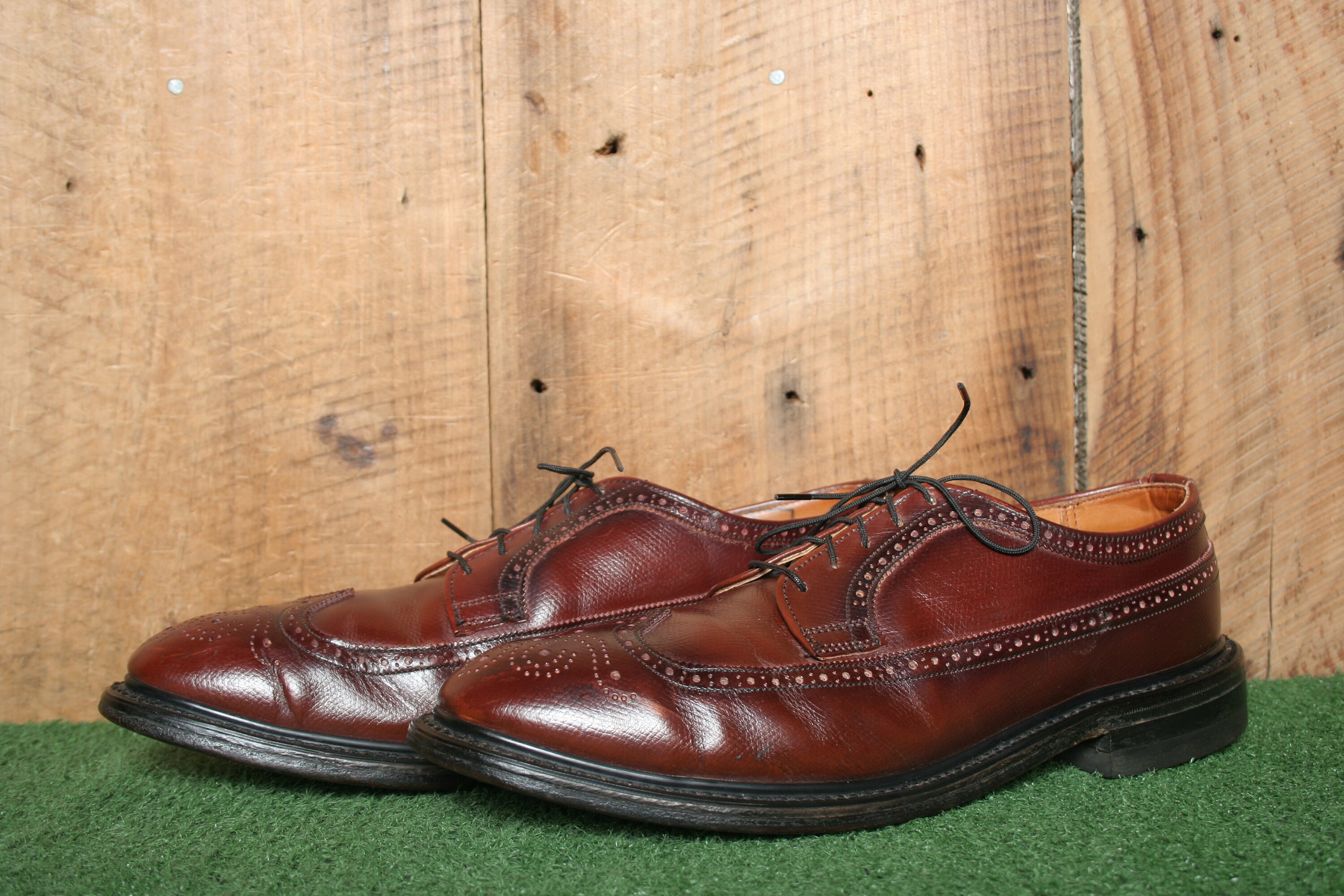 BOOTMASTER Thom McAn ウイングチップ オールデン ビンテージ Sz. 9 D