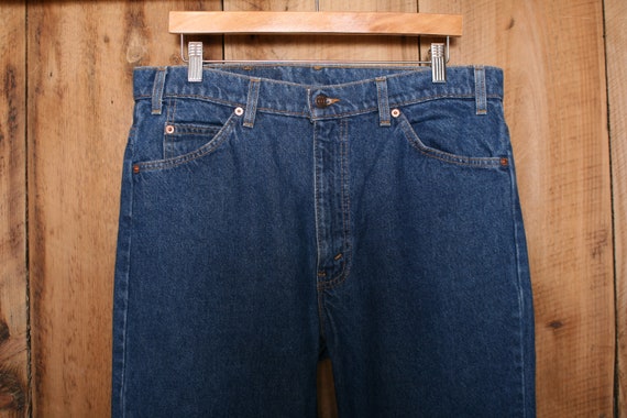 Sz. 35x30 | Vintage LEVI'S 517 Orange Tab Bootcut… - image 3