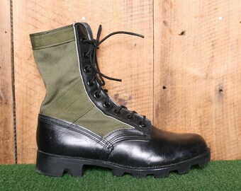 army green boots
