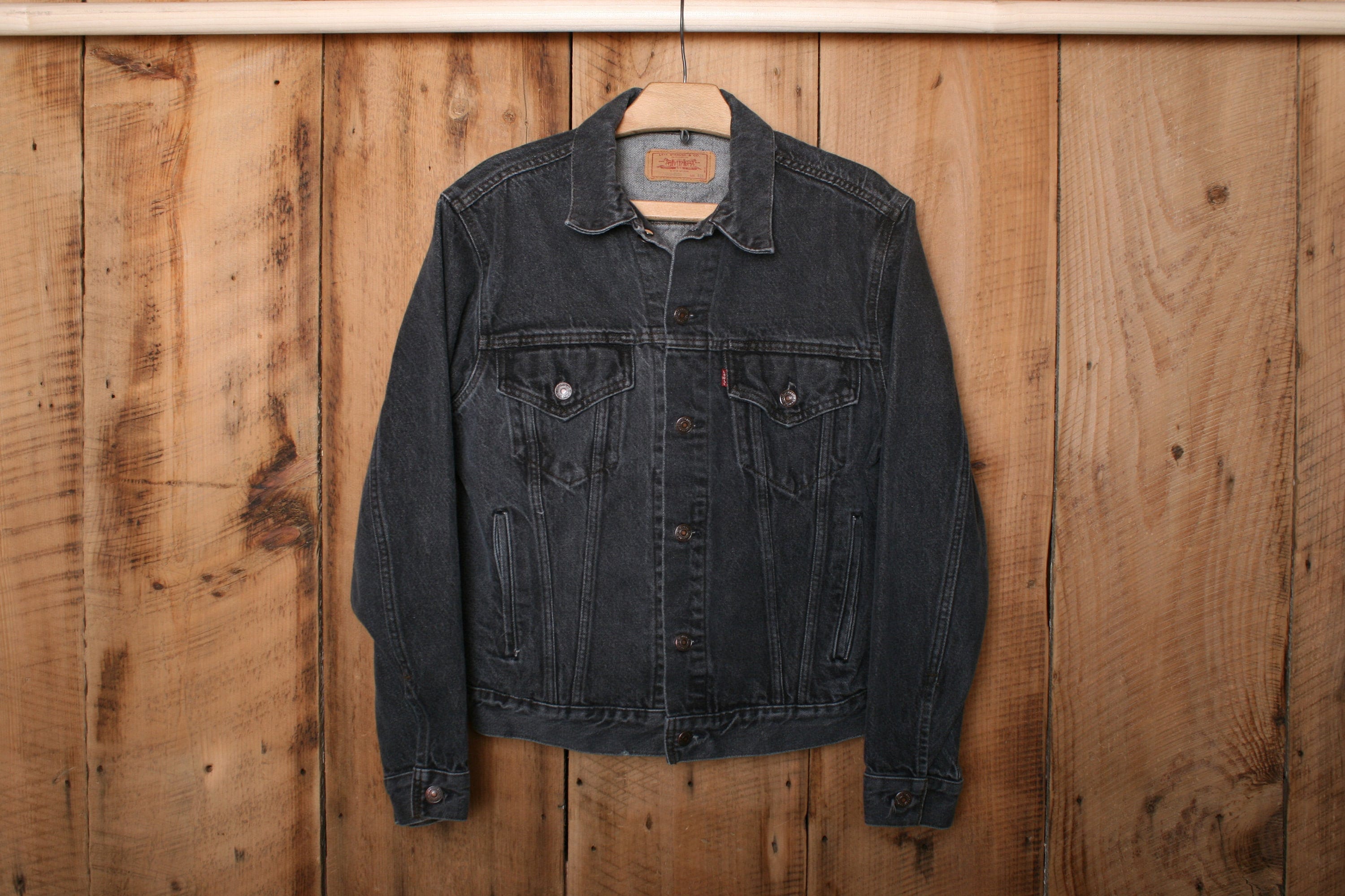 Men's Sz. 42R | Vintage LEVI'S 70506-0259 Black Denim Men's Sz. 42R | Vintage LEVI'S 70506-0259 Black Denim