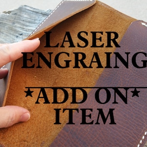 laser engraving add on to order