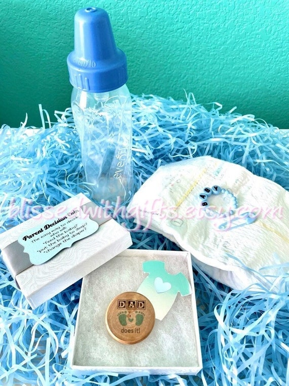 Parent Decision Coin, New Parent Gift, Baby Chore Chart, Diaper Duty, Mommy and Daddy Tasks, Wooden Game Token, Baby Shower Gag, Game Piece Il_570xn