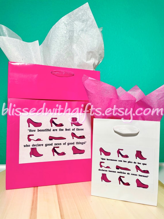 JW Gift Bag, Pioneer School Tote, Best Life Ever, Ministry Idea, Elders Wife Appreciation, High Heel Shoe, Christian Woman Gift, Jehovah Il_570xn