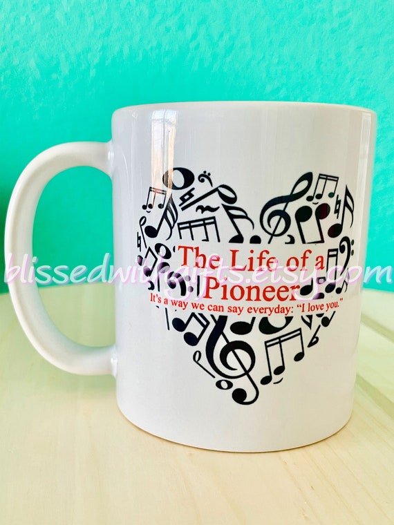 Pioneer Coffee Mug, Pioneer School Gift, I Love You Cup, JW Elder Appreciation, Best Life Ever, Jehovah Witness Ministry Gift Idea Il_570xn