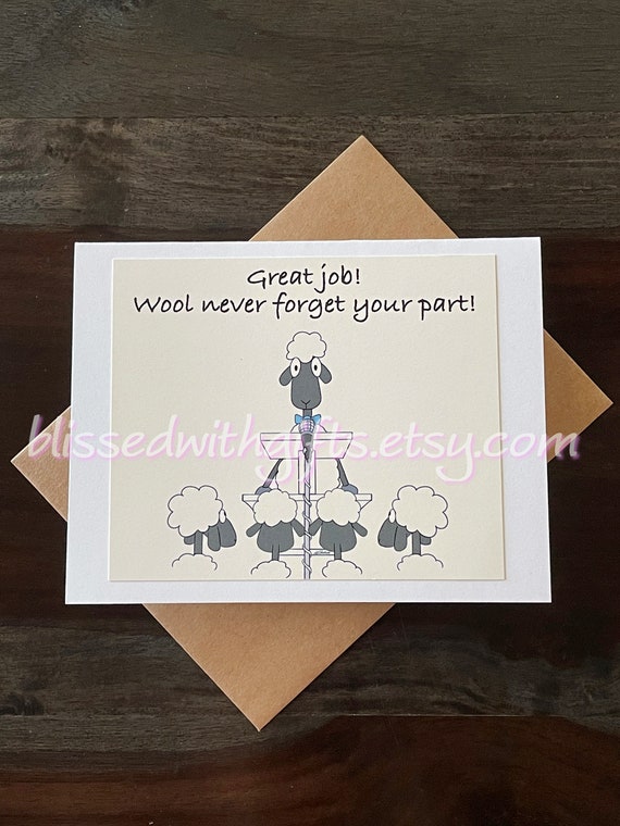 JW Greeting Card, Christian Ministry Gift, Good Job, Appreciation, Recognition, Public Talk, Great Speech, Lecture, Well Done, Thumbs Up Il_570xn