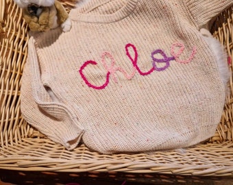 Personalized Baby Sweather Embroidery Name Sweather