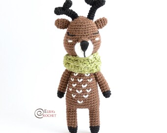 Oliver the REINDEER | PDF Amigurumi Crochet pattern | English only
