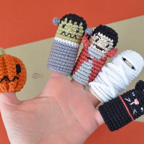 CROCHET PATTERN CHRISTMAS Finger Puppets / Amigurumi / Etsy