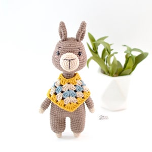 CROCHET PATTERN - FERNANDO the Llama / Amigurumi / Stuffed Doll / Easy Instructions / Animals / Handmade / Christmas - pdf only